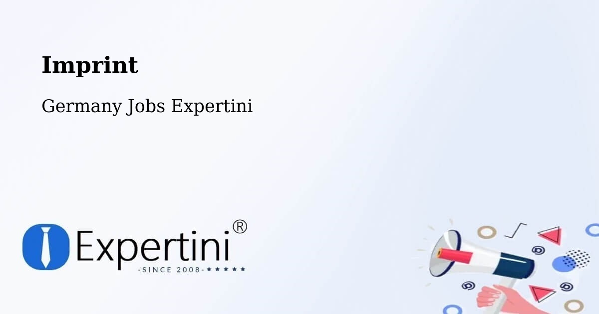 Imprint – Mechernich - Germany Jobs Expertini