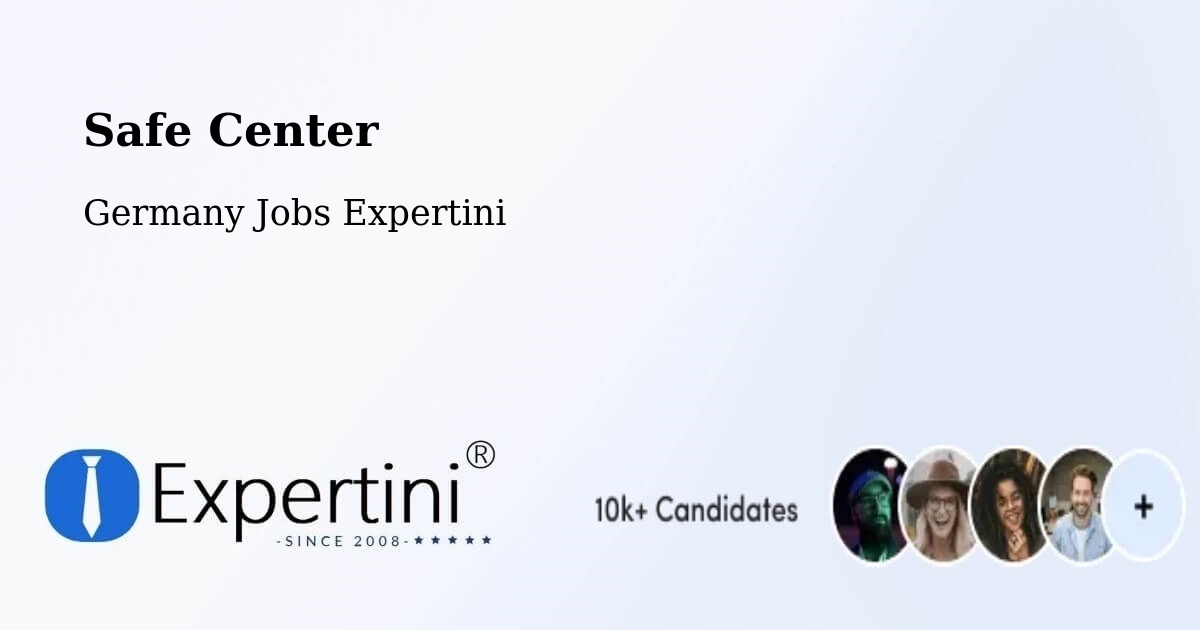 Safety Center – Mechernich - Germany Jobs Expertini